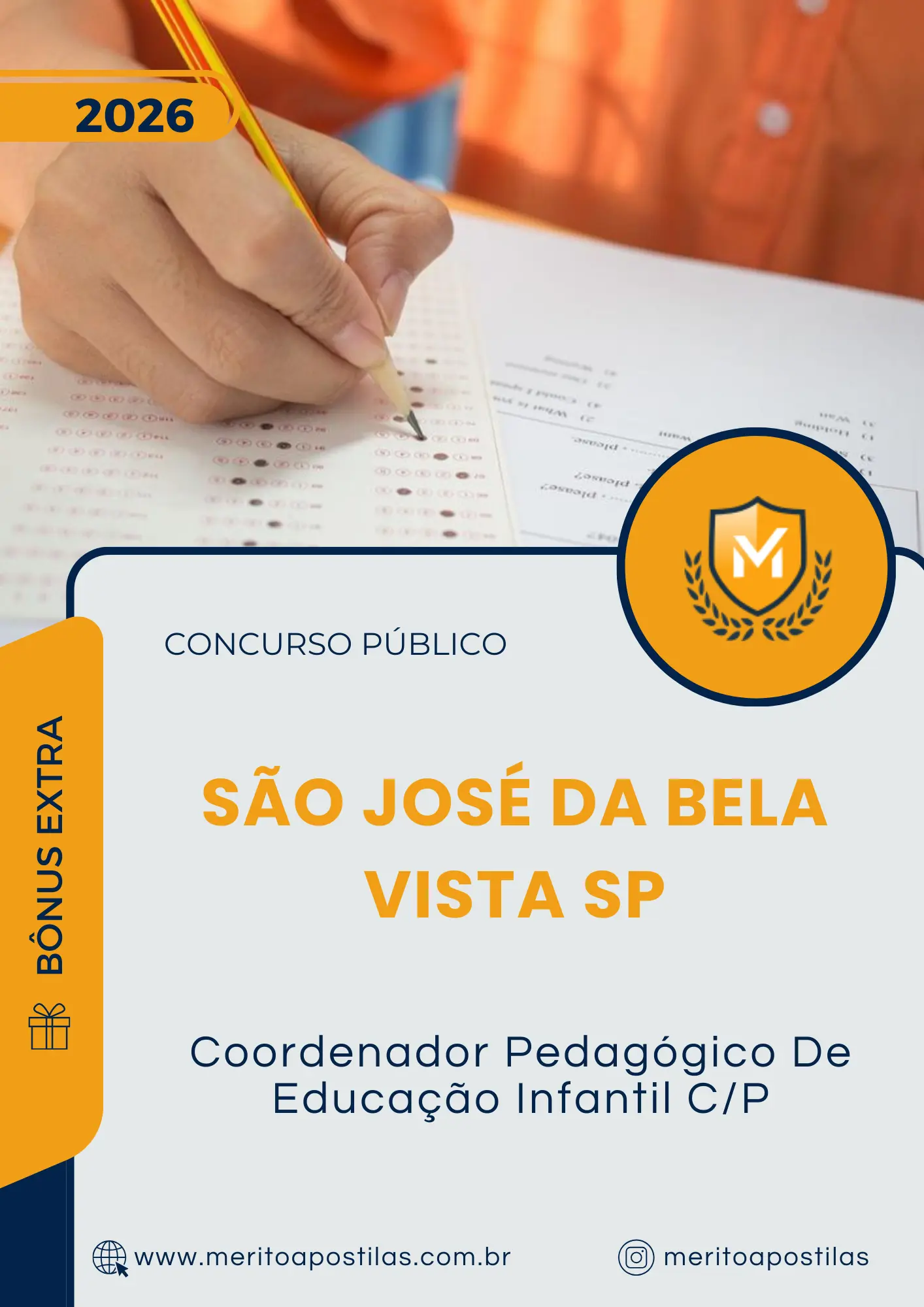 Apostila Coordenador Pedagógico De Educação Infantil C P Prefeitura de São José da Bela Vista SP 2026
