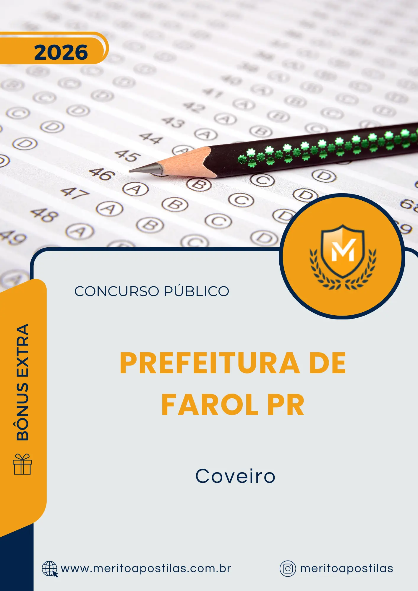 Apostila Coveiro Prefeitura de Farol PR 2026