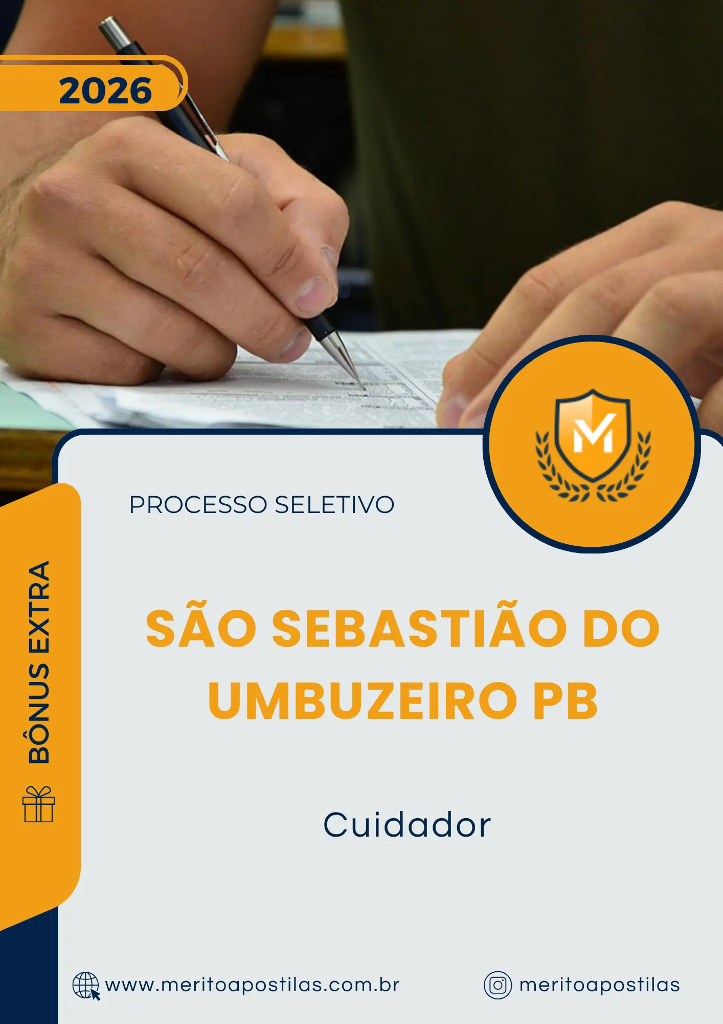 Apostila Cuidador Prefeitura de São Sebastião do Umbuzeiro PB 2026