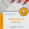 Apostila Cuidador Feminino Prefeitura de Lages SC 2026