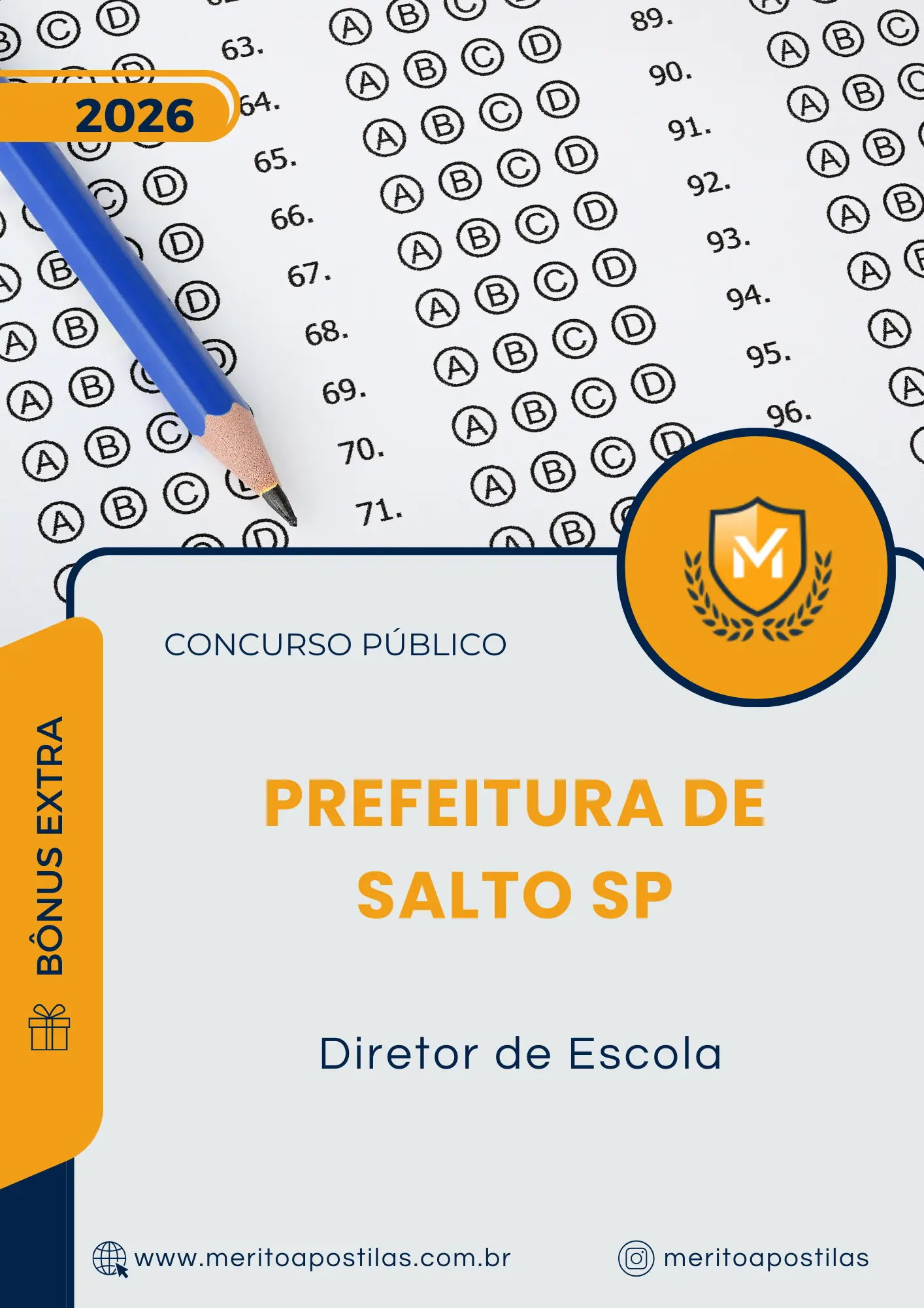 Apostila Diretor de Escola Prefeitura de Salto SP 2026