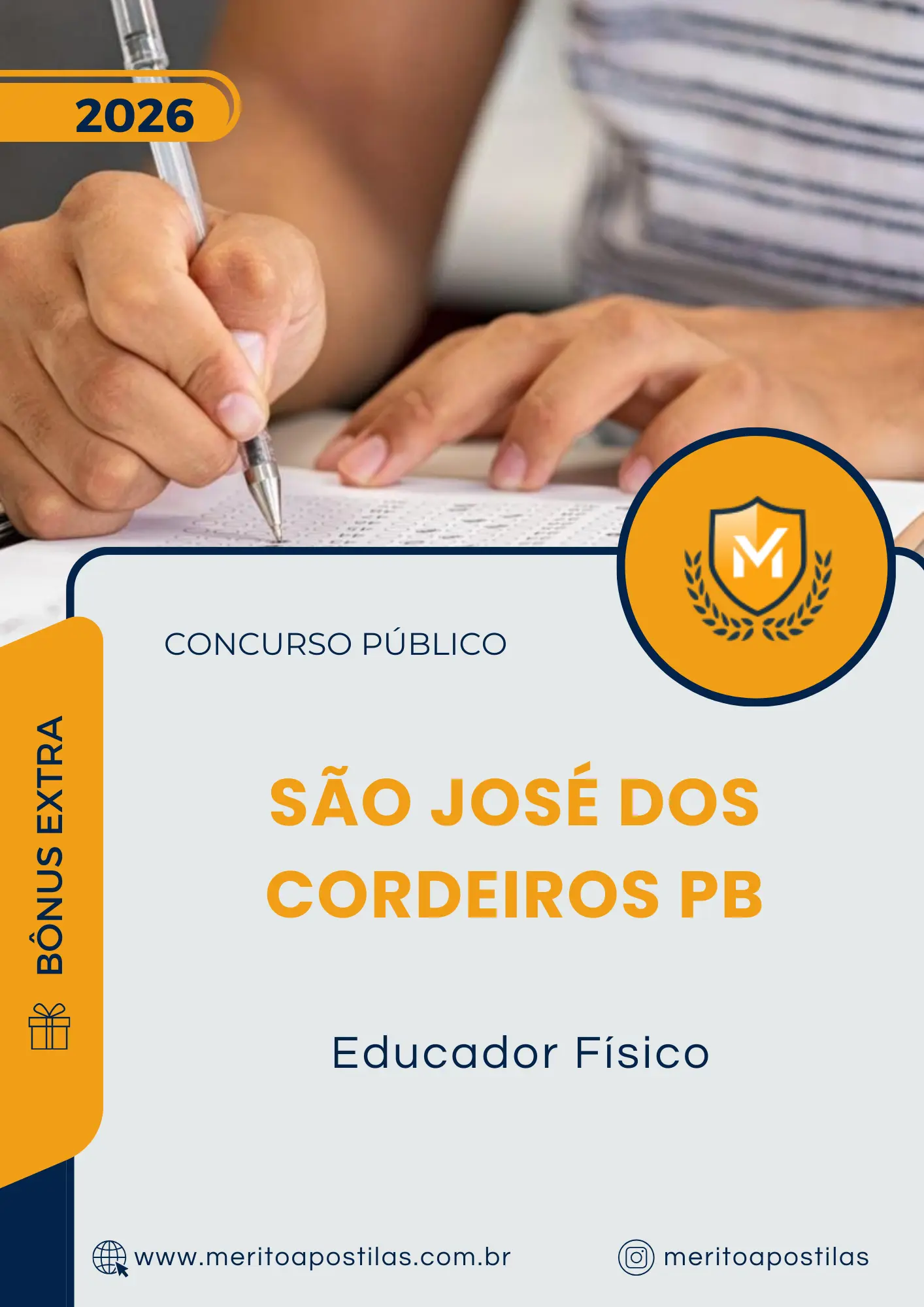 Apostila Educador Físico Prefeitura de São José dos Cordeiros PB 2026