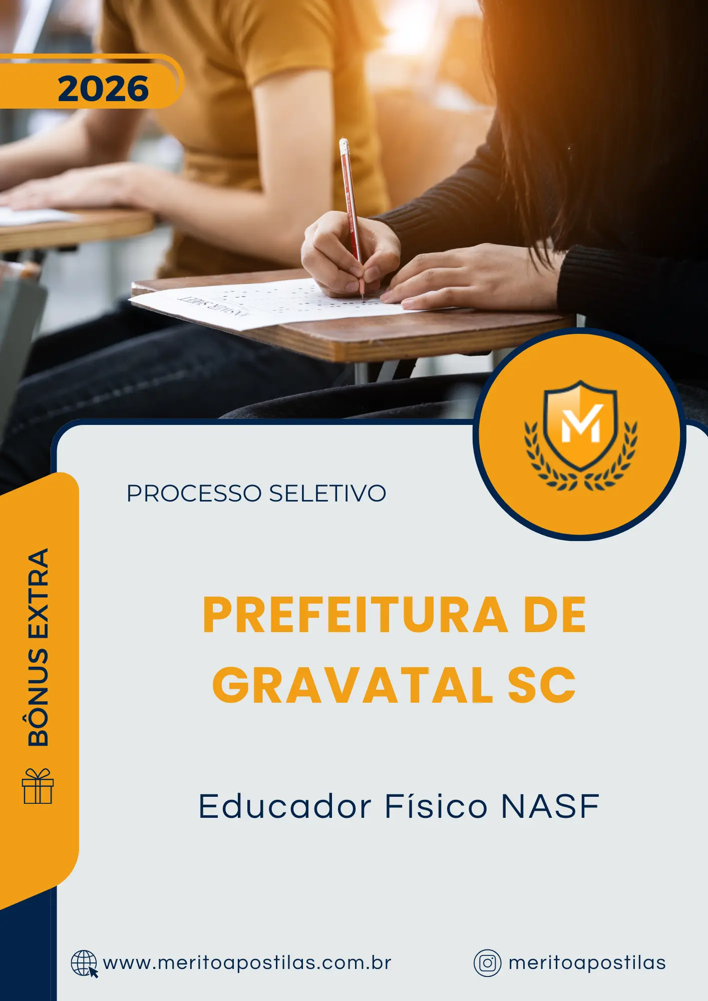 Apostila Educador Físico NASF Prefeitura de Gravatal SC 2026