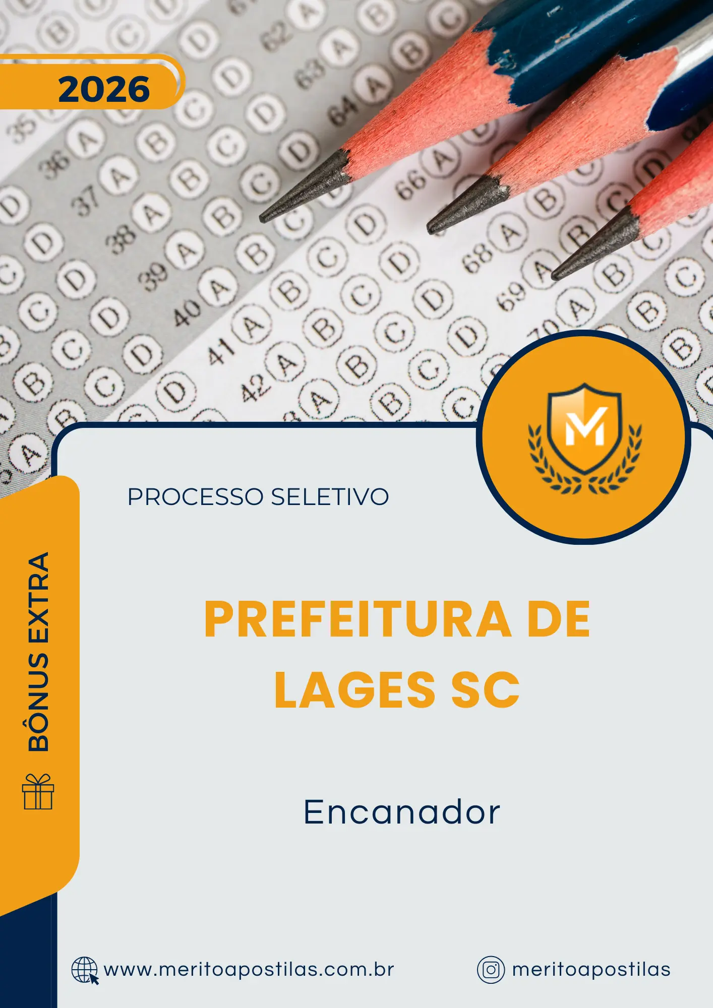 Apostila Encanador Prefeitura de Lages SC 2026
