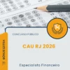 Apostila Especialista Financeiro Concurso Público CAU RJ 2026