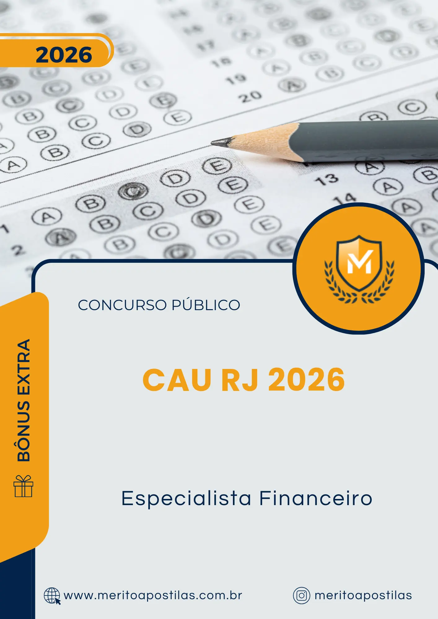 Apostila Especialista Financeiro Concurso Público CAU RJ 2026