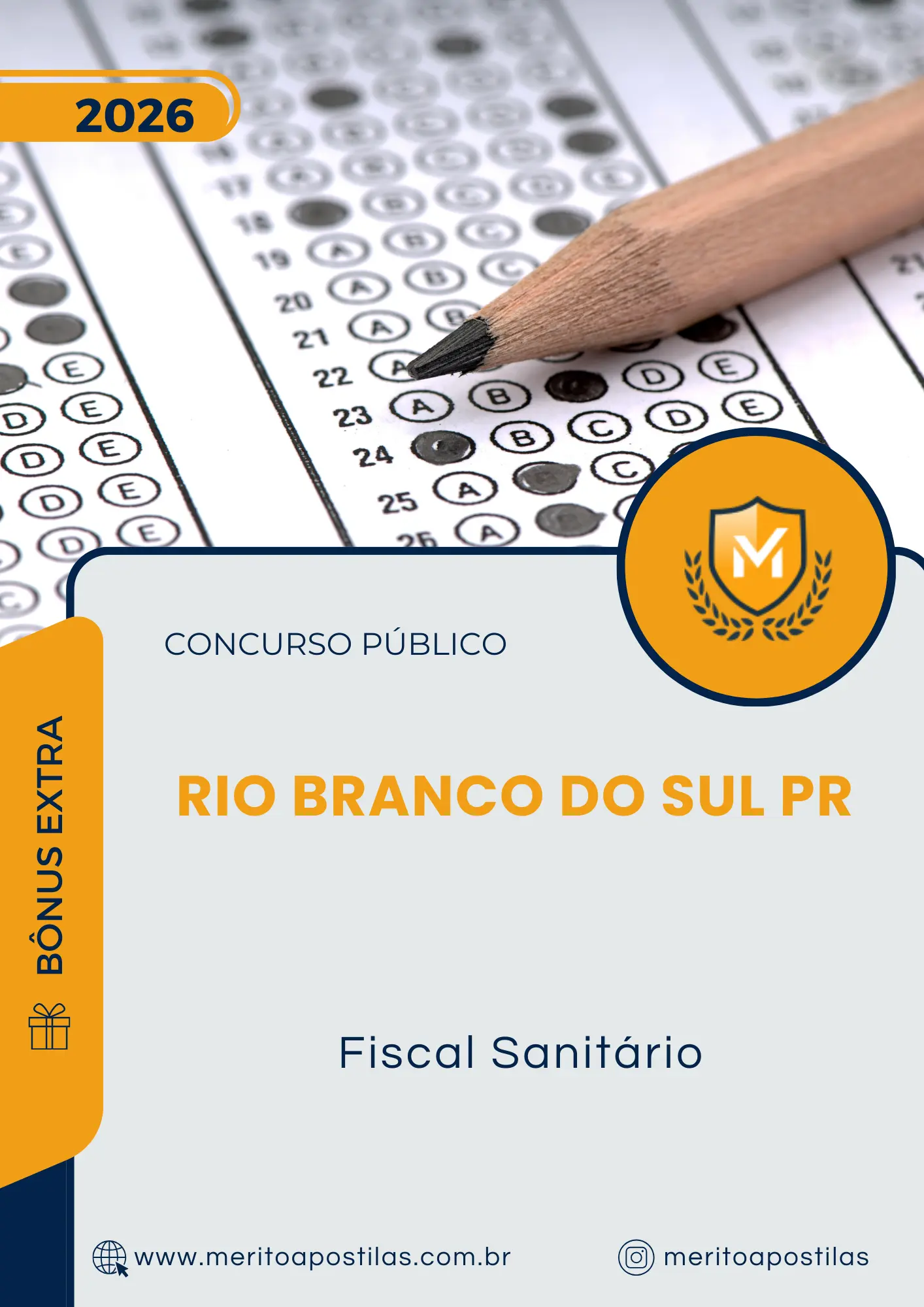 Apostila Fiscal Sanitário Prefeitura de Rio Branco do Sul PR 2026