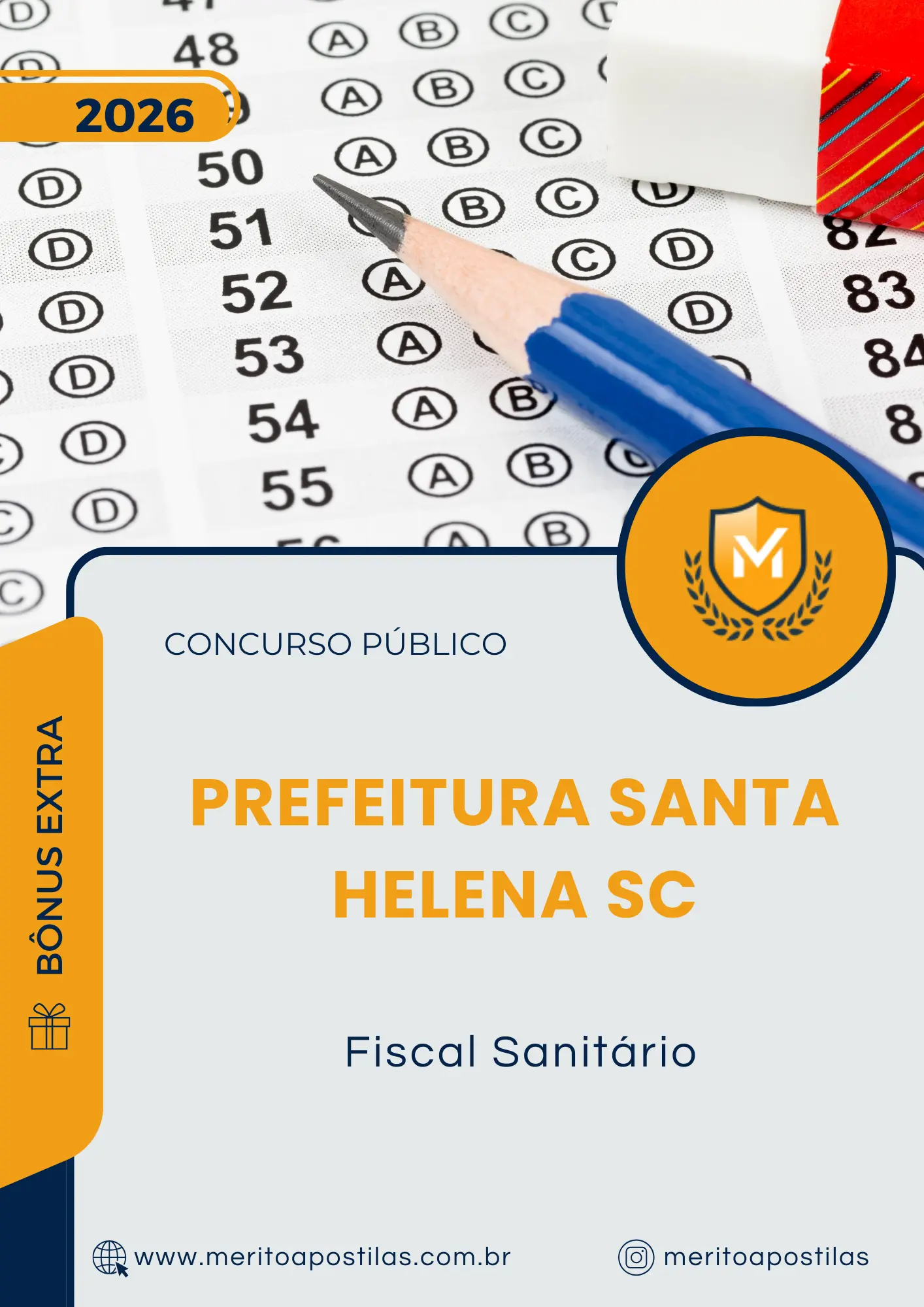 Apostila Fiscal Sanitário Prefeitura Santa Helena SC 2026