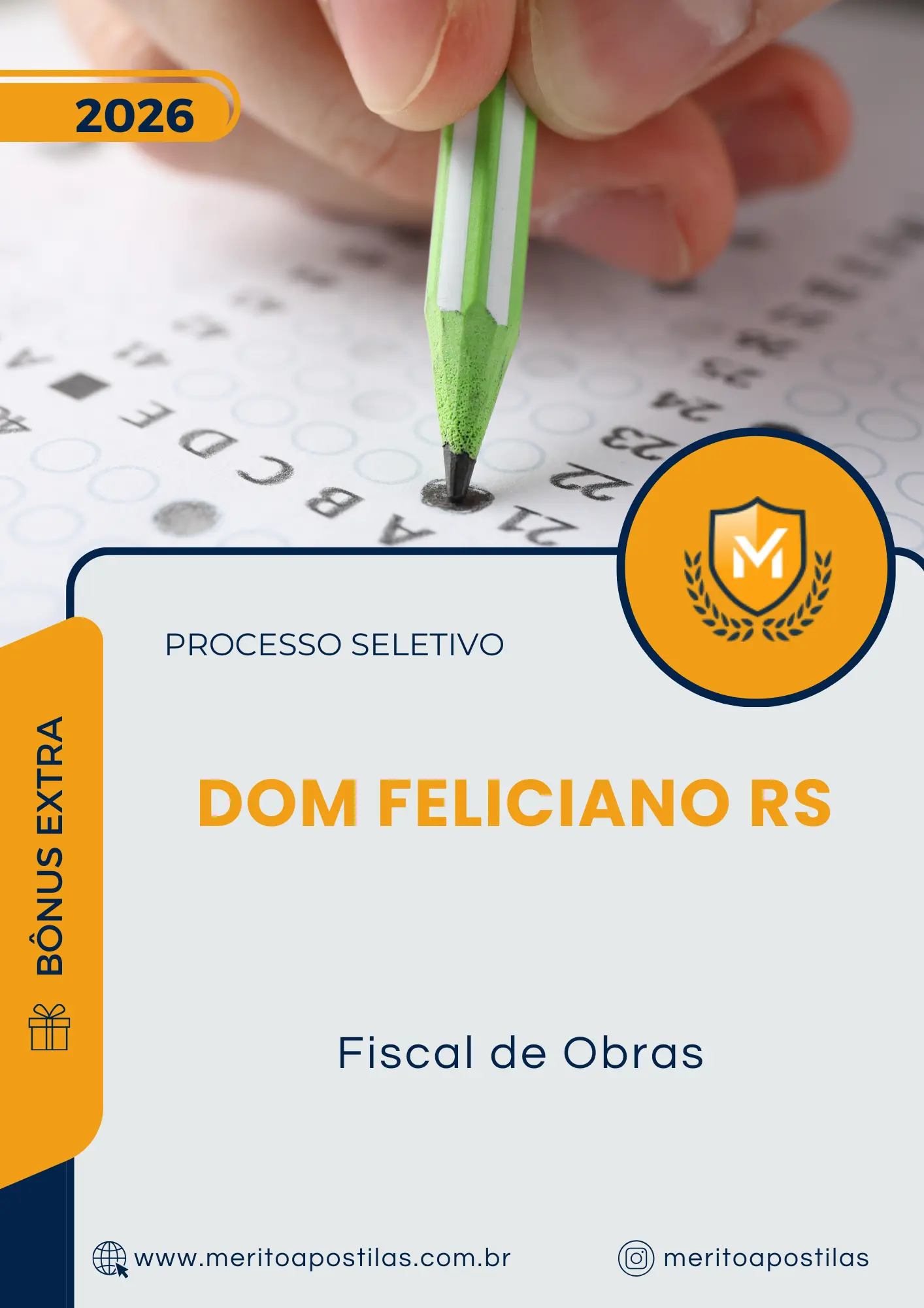 Apostila Fiscal de Obras Prefeitura de Dom Feliciano RS 2026