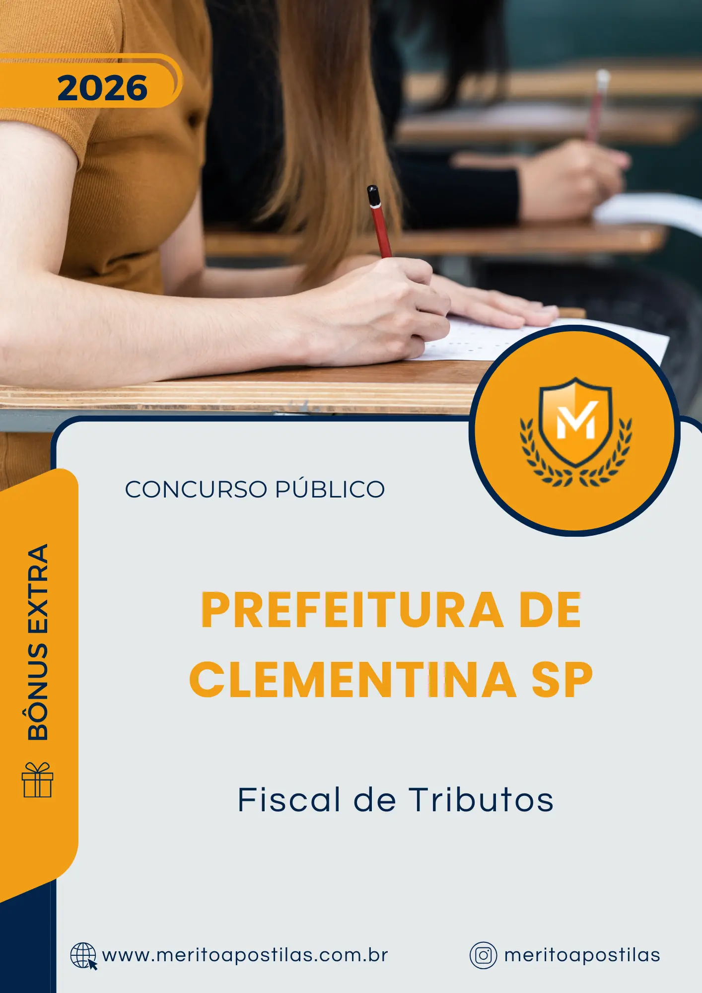 Apostila Fiscal de Tributos Prefeitura de Clementina SP 2026