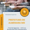 Apostila Fisioterapeuta Clinica Municipal De Fisioterapia Prefeitura de Almenara MG 2026