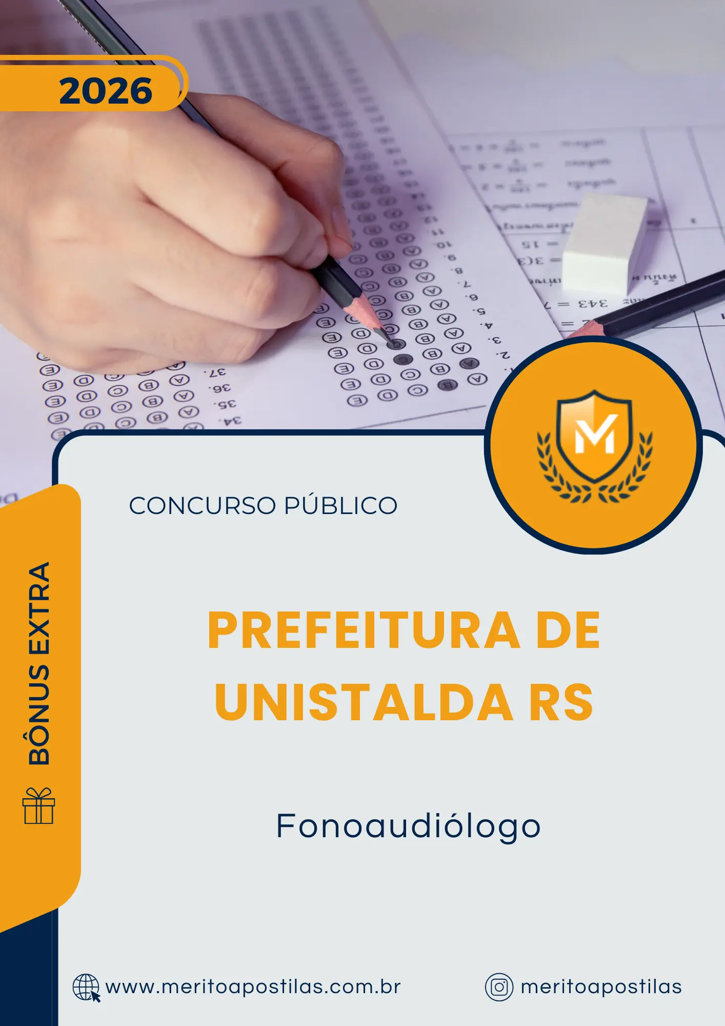 Apostila Fonoaudiólogo Prefeitura de Unistalda RS 2026
