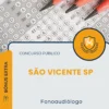 Apostila Fonoaudiólogo Prefeitura de São Vicente SP 2026