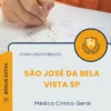 Apostila Médico Clínico Geral Prefeitura de São José da Bela Vista SP 2026