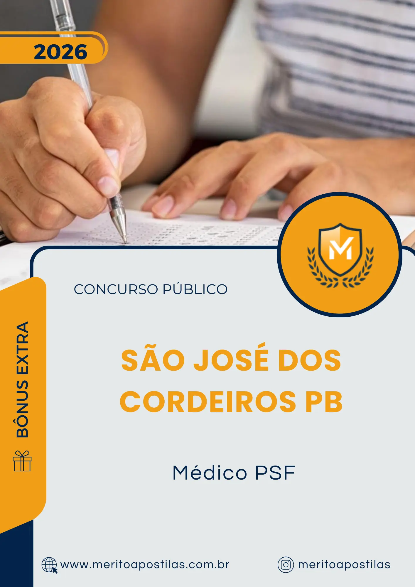Apostila Médico PSF Prefeitura de São José dos Cordeiros PB 2026