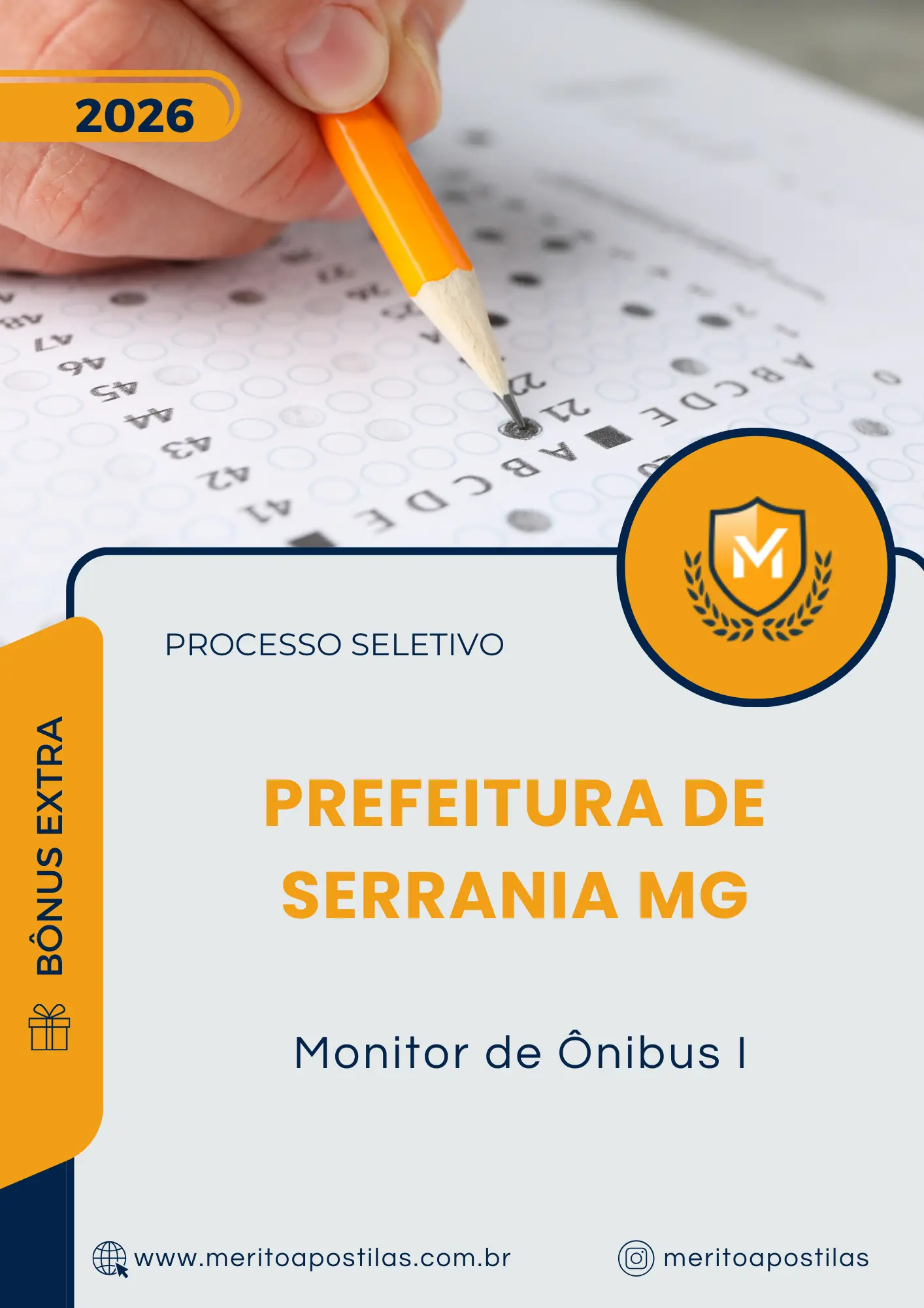 Apostila Monitor de Ônibus I Prefeitura de Serrania MG 2026