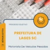 Apostila Motorista De Veículos Pesados Prefeitura de Lages SC 2026