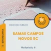 Apostila Motorista II Concurso Público SAMAE Campos Novos SC 2026