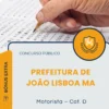 Apostila Motorista Cat D Prefeitura de João Lisboa MA 2026