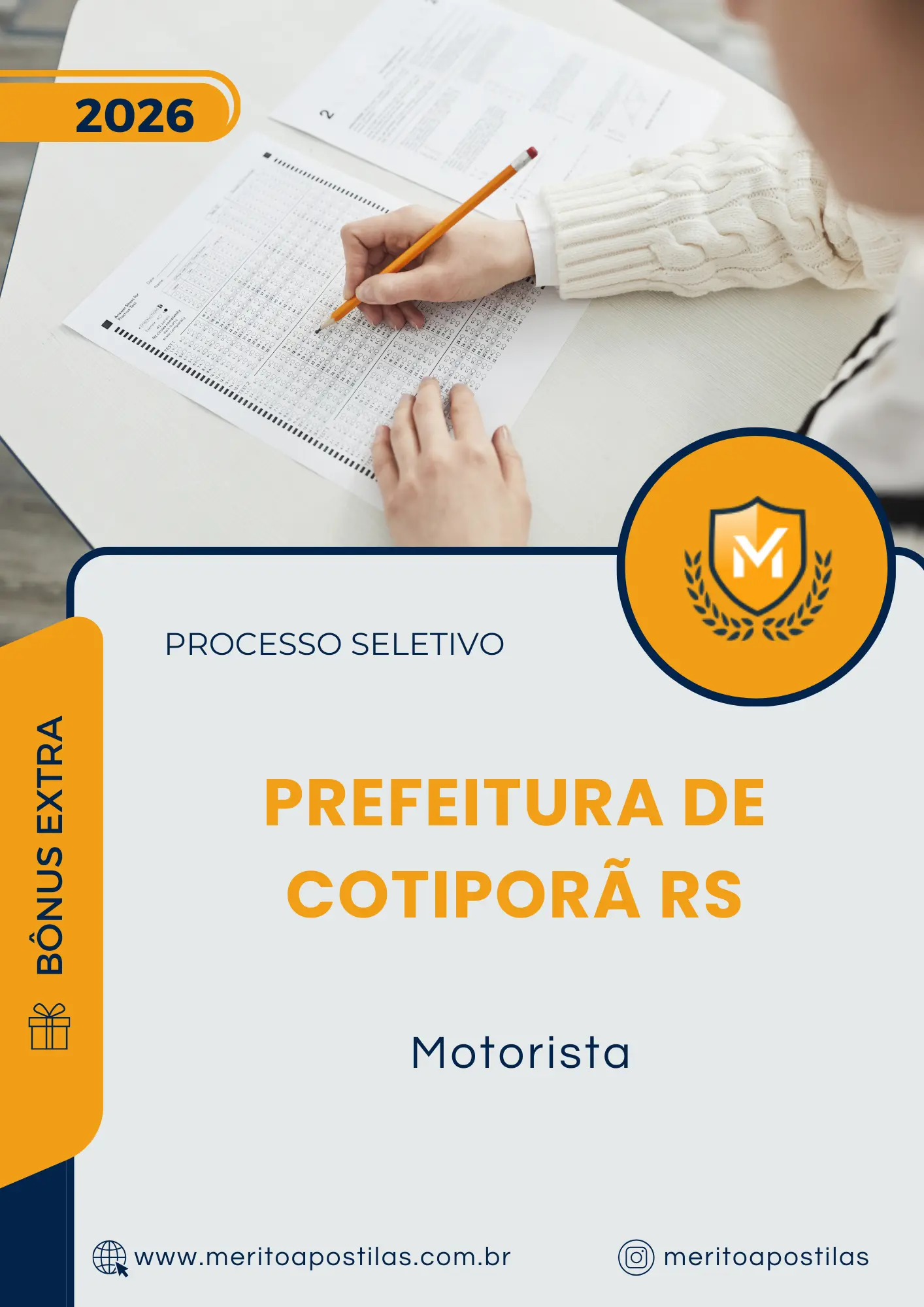 Apostila Motorista Prefeitura de Cotiporã RS 2026