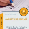 Apostila Oficial De Serviço Público Sec De Obras E Urbanismo Eletricista Predial Prefeitura de Augusto de Lima MG 2026