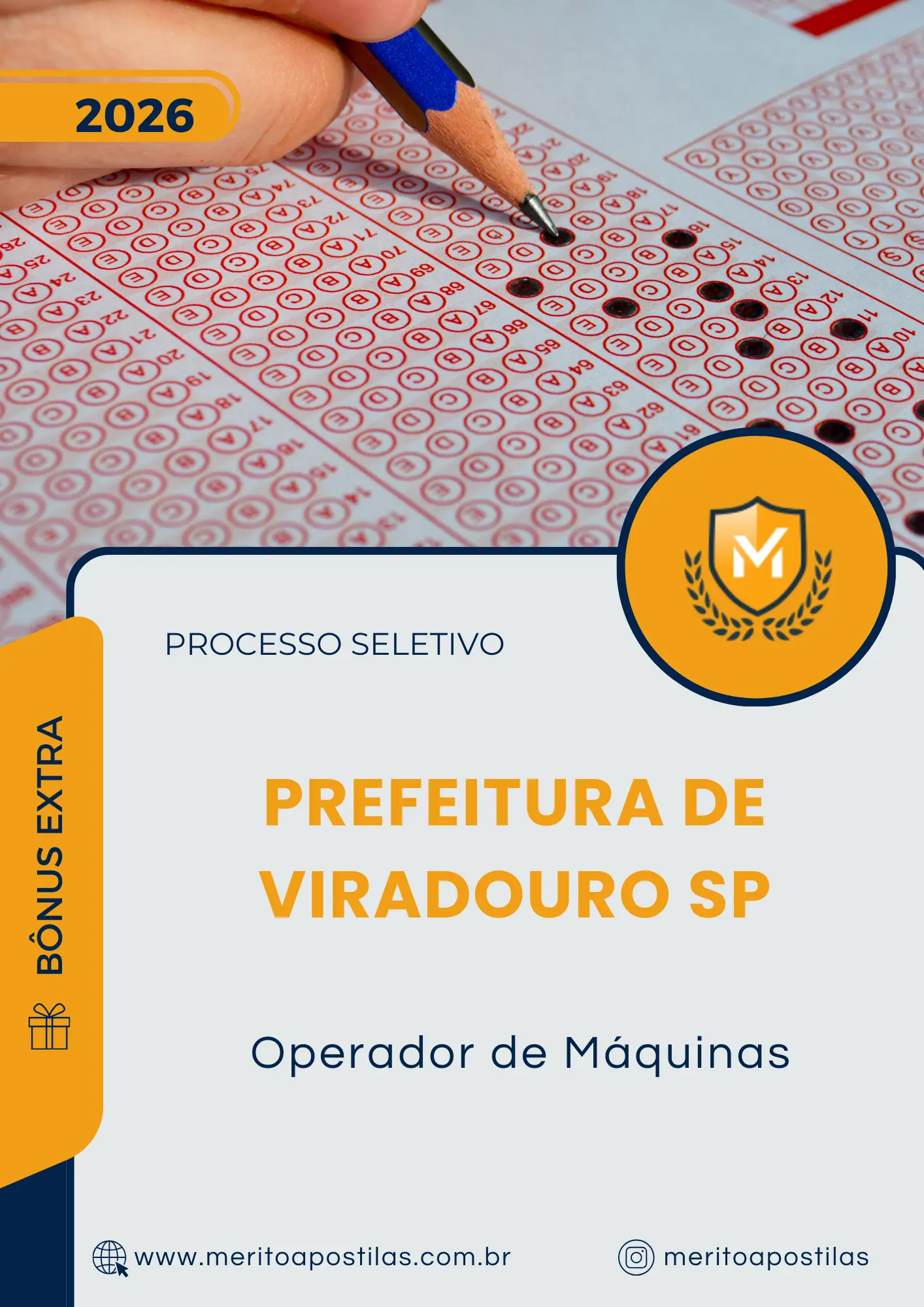 Apostila Operador de Máquinas Prefeitura de Viradouro SP 2026