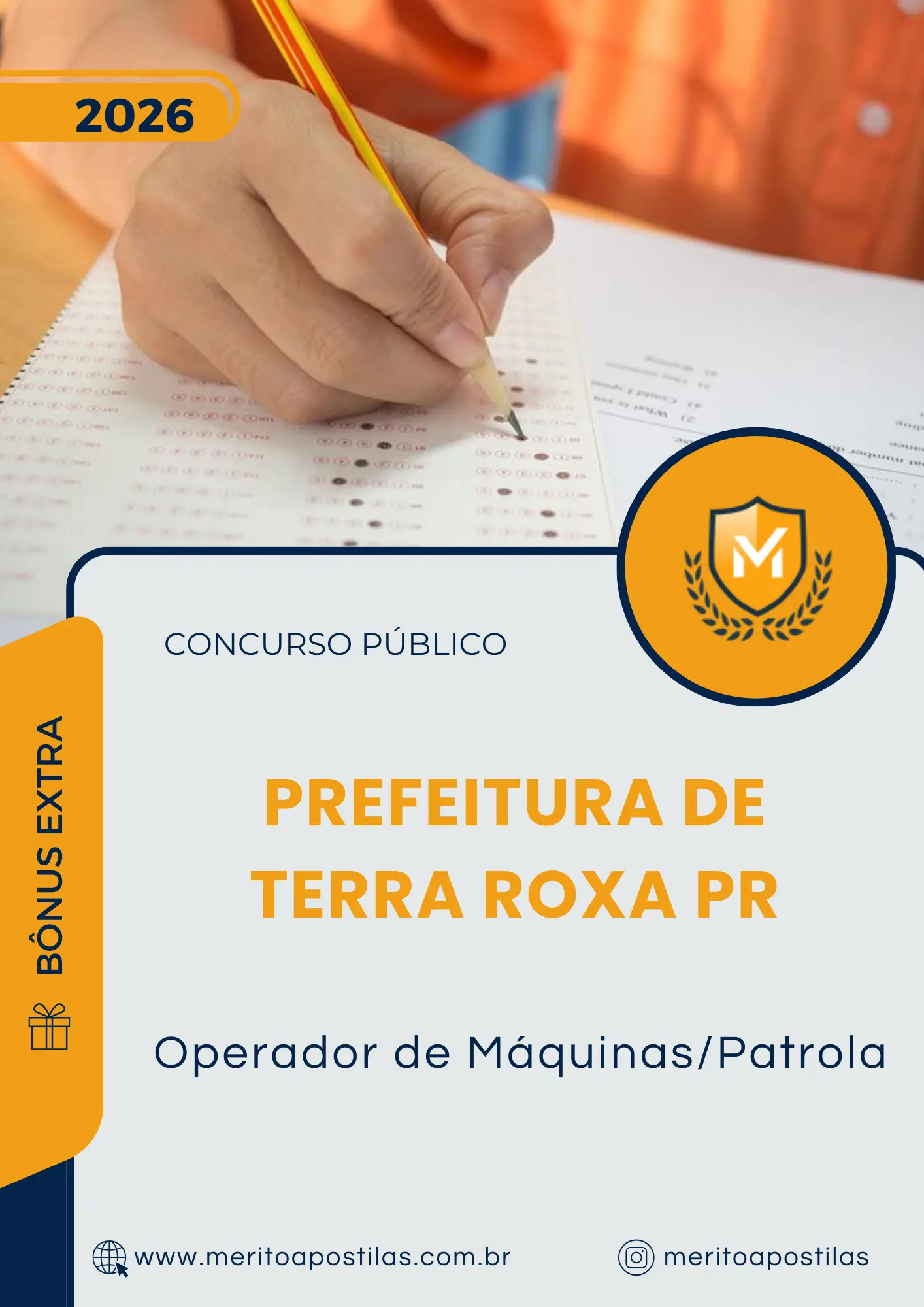 Apostila Operador de Máquinas Patrola Prefeitura de Terra Roxa PR 2026