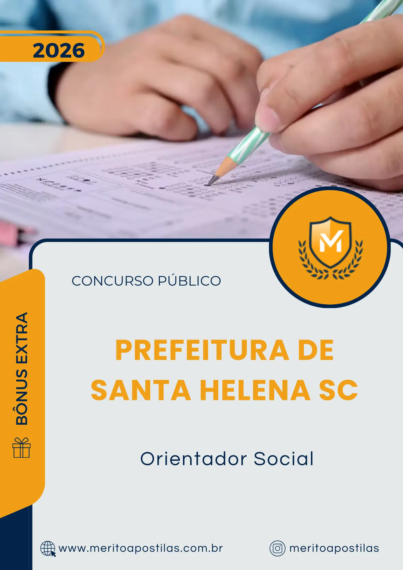 Apostila Orientador Social Prefeitura de Santa Helena SC 2026