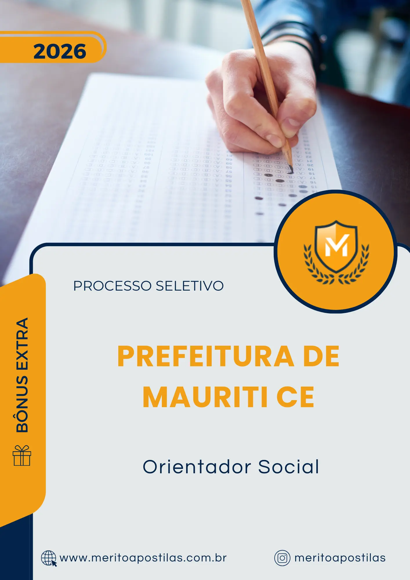 Apostila Orientador Social Prefeitura de Mauriti CE 2026