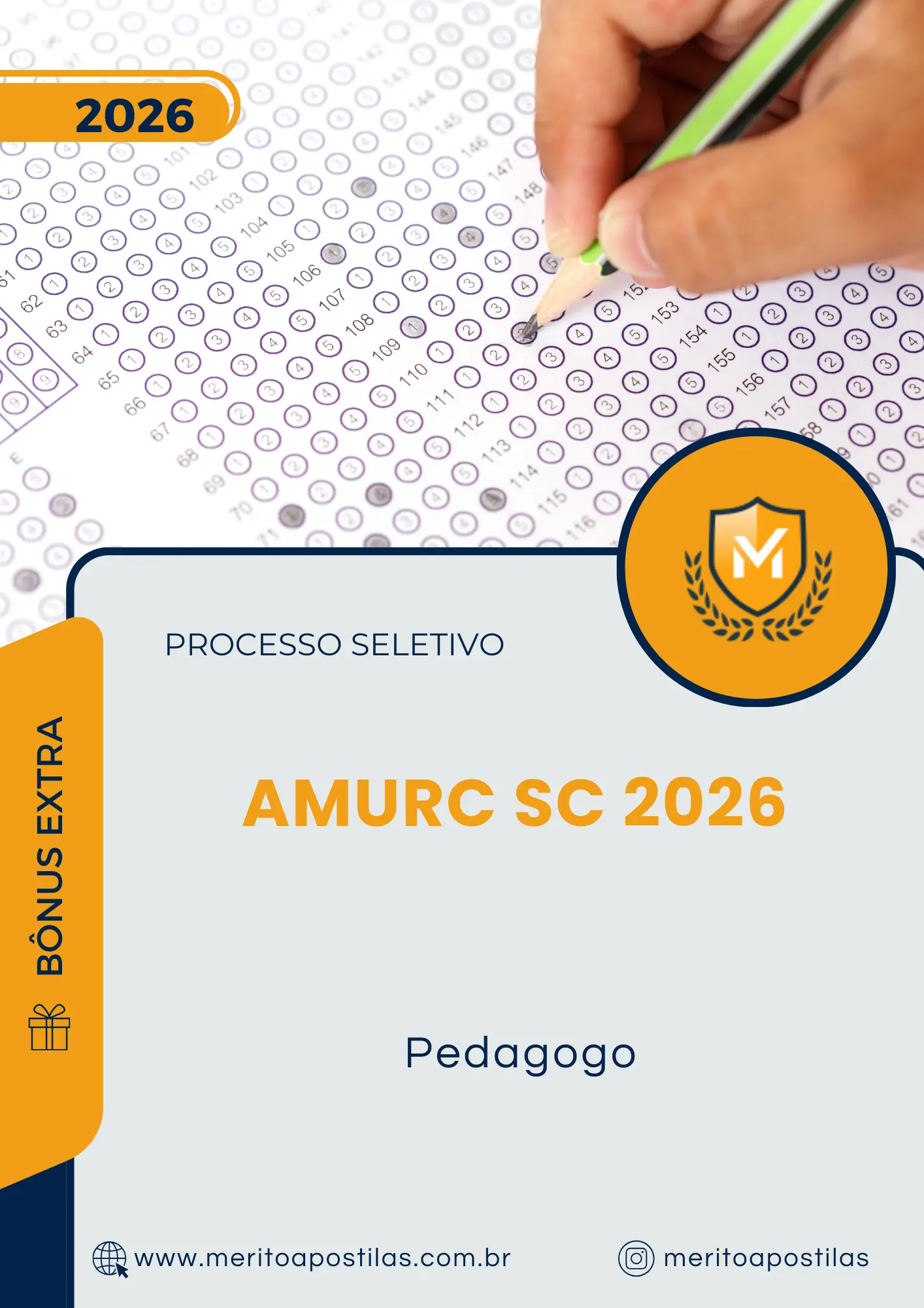 Apostila Pedagogo Processo Seletivo AMURC SC 2026