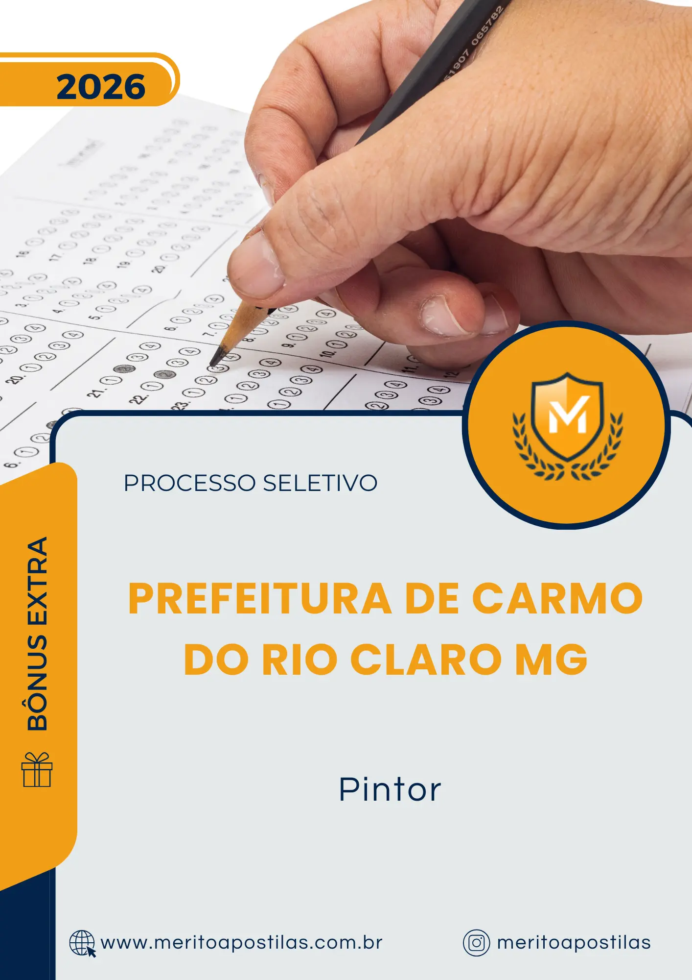 Apostila Pintor Prefeitura de Carmo do Rio Claro MG 2026