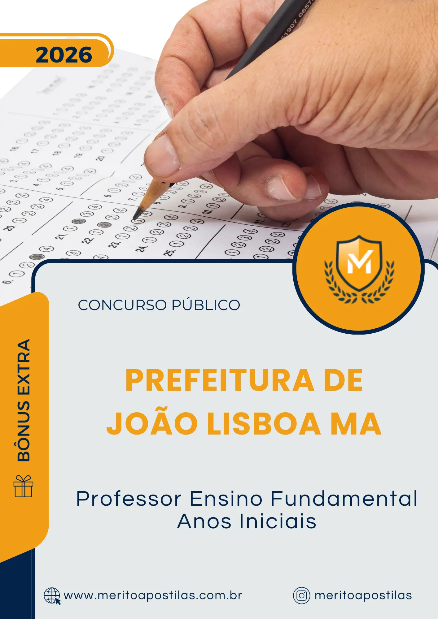 Apostila Professor Ensino Fundamental Anos Iniciais Prefeitura de João Lisboa MA 2026