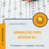 Apostila Professor II Inspetor Escolar Prefeitura de Armação dos Búzios RJ 2026