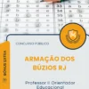 Apostila Professor II Orientador Educacional Prefeitura de Armação dos Búzios RJ 2026