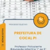 Apostila Professor Polivalente Educação Infantil e 1 ao 5 Ano Prefeitura de Cocal PI 2026
