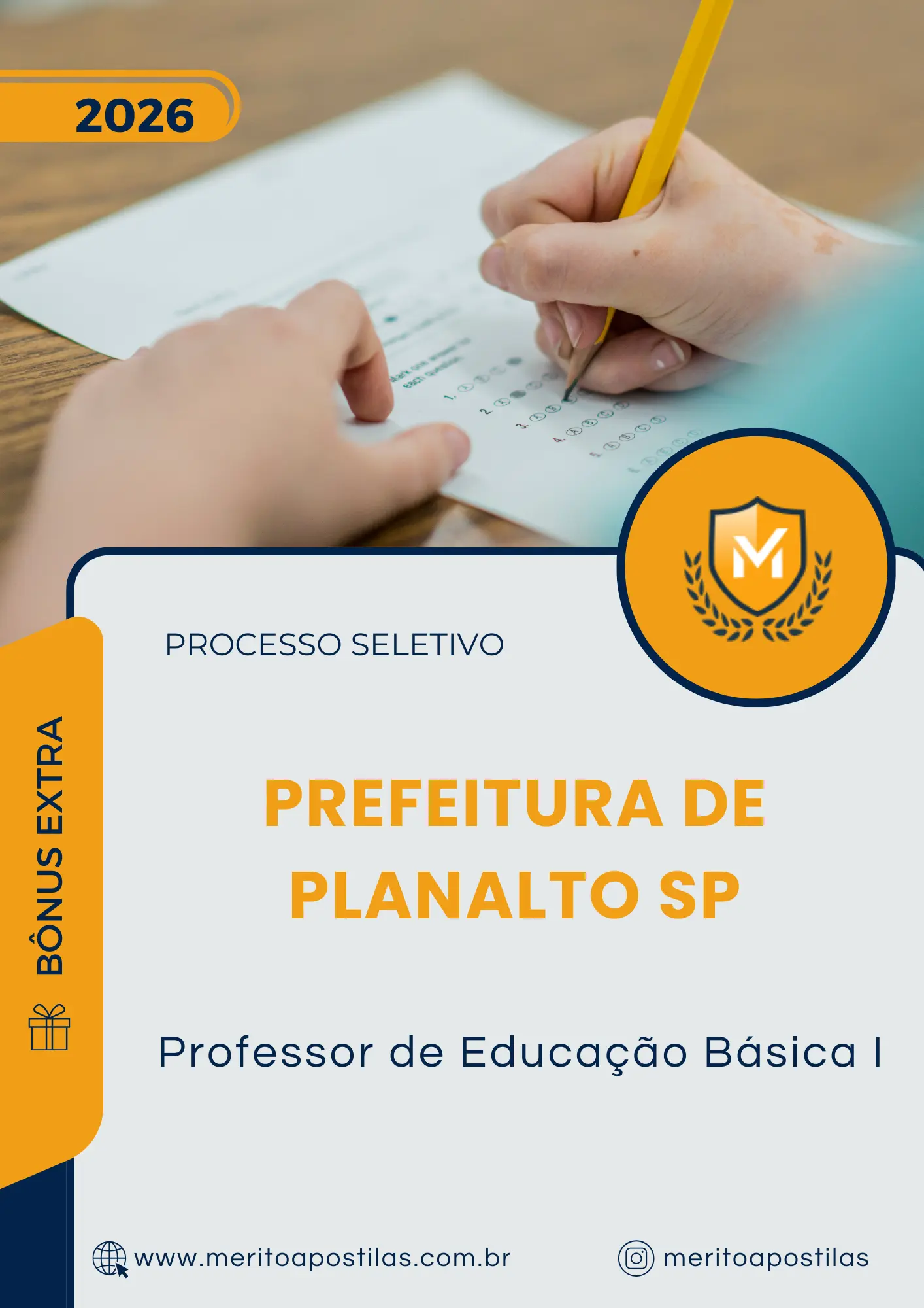 Apostila Professor de Educação Básica I Prefeitura de Planalto SP 2026