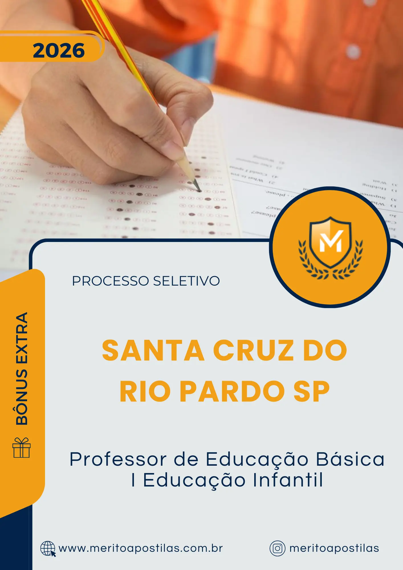 Apostila Professor de Educação Básica I Educação Infantil Prefeitura de Santa Cruz do Rio Pardo SP 2026