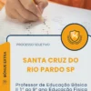 Apostila Professor de Educação Básica II 1 ao 9 ano Educação Física Prefeitura de Santa Cruz do Rio Pardo SP 2026