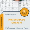 Apostila Professor de Educação Física Prefeitura de Cocal PI 2026