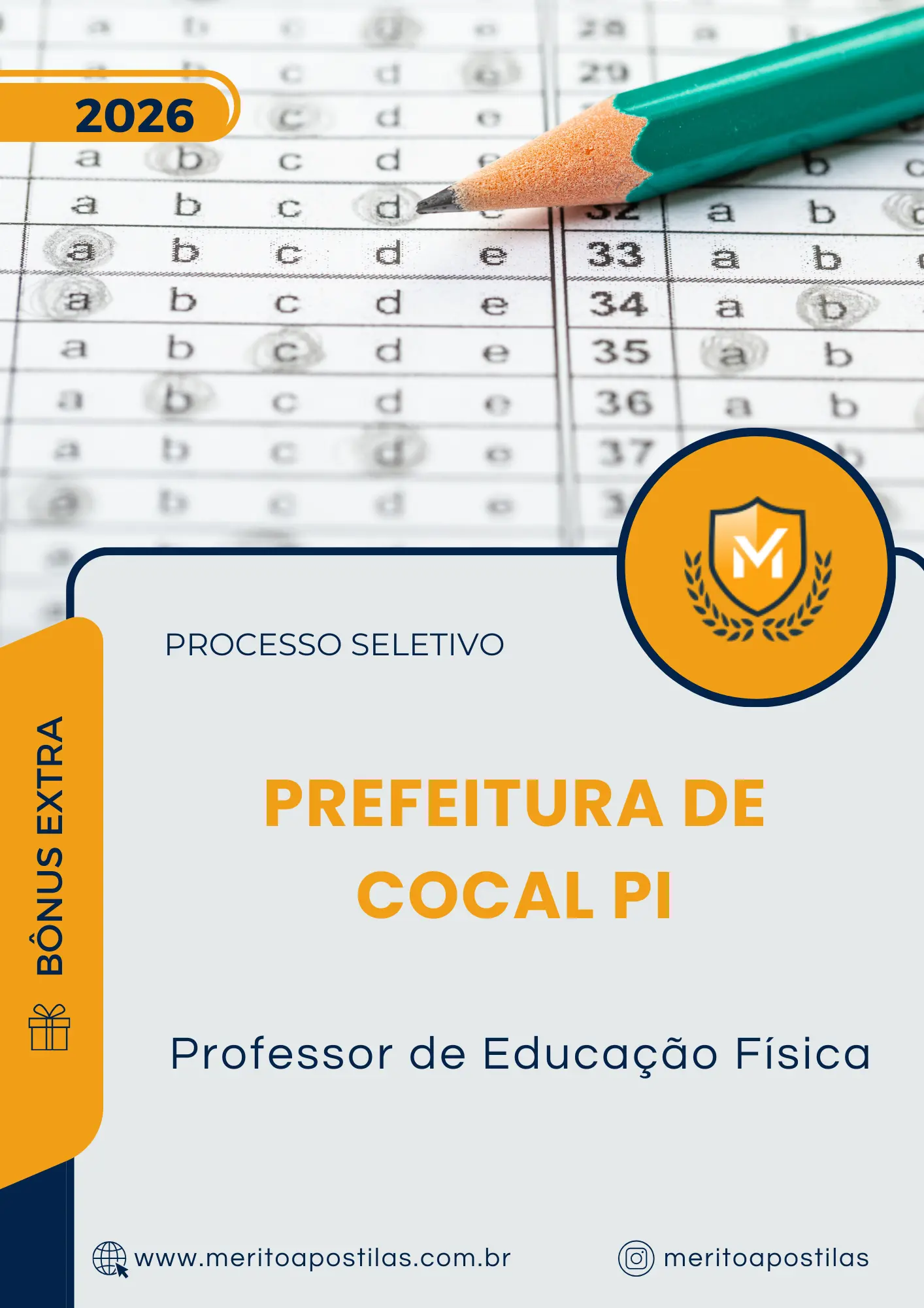Apostila Professor de Educação Física Prefeitura de Cocal PI 2026