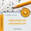 Apostila Psicólogo Prefeitura de Juscimeira MT 2026