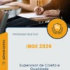 Apostila Supervisor de Coleta e Qualidade Processo Seletivo IBGE 2026