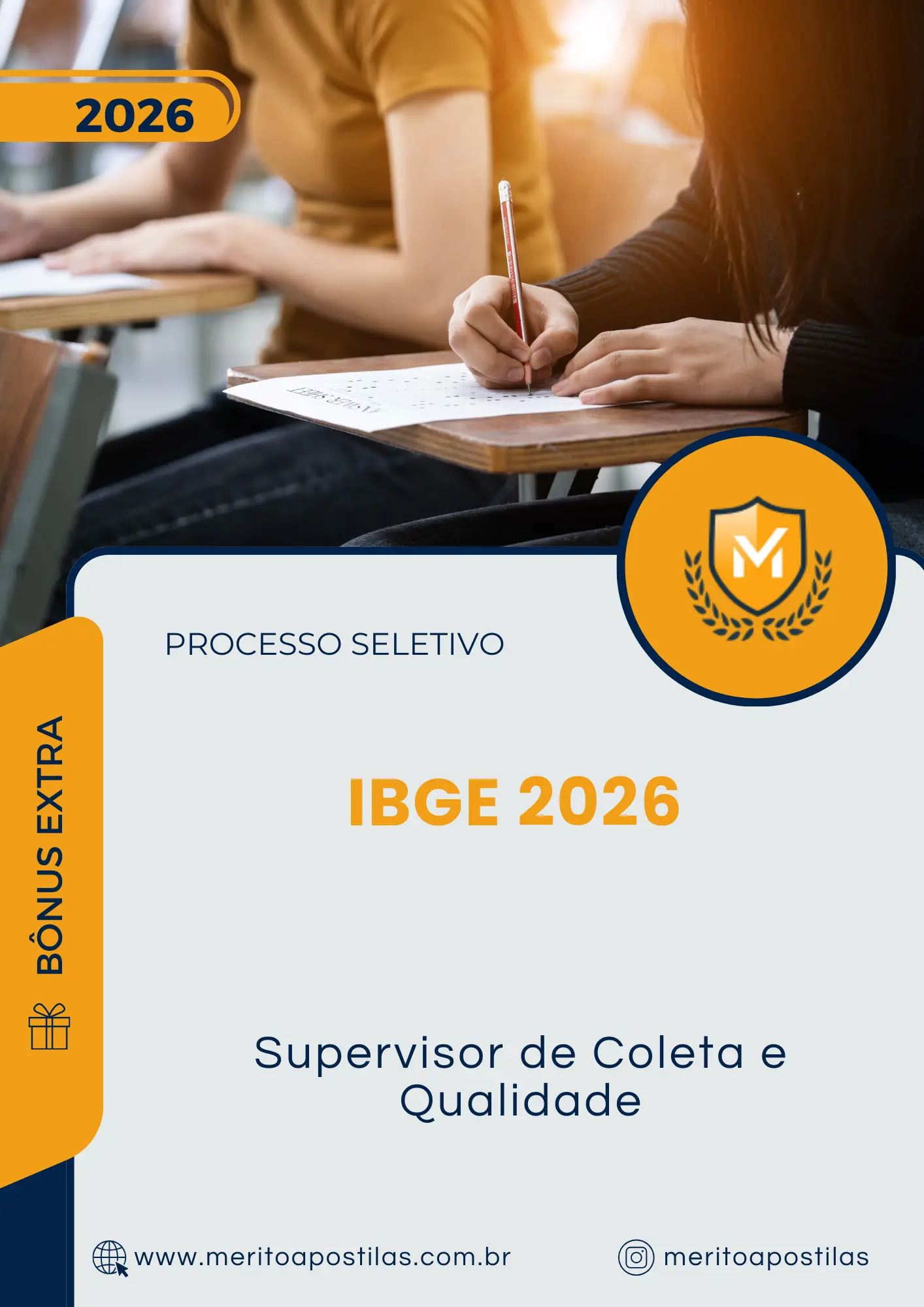 Apostila Supervisor de Coleta e Qualidade Processo Seletivo IBGE 2026