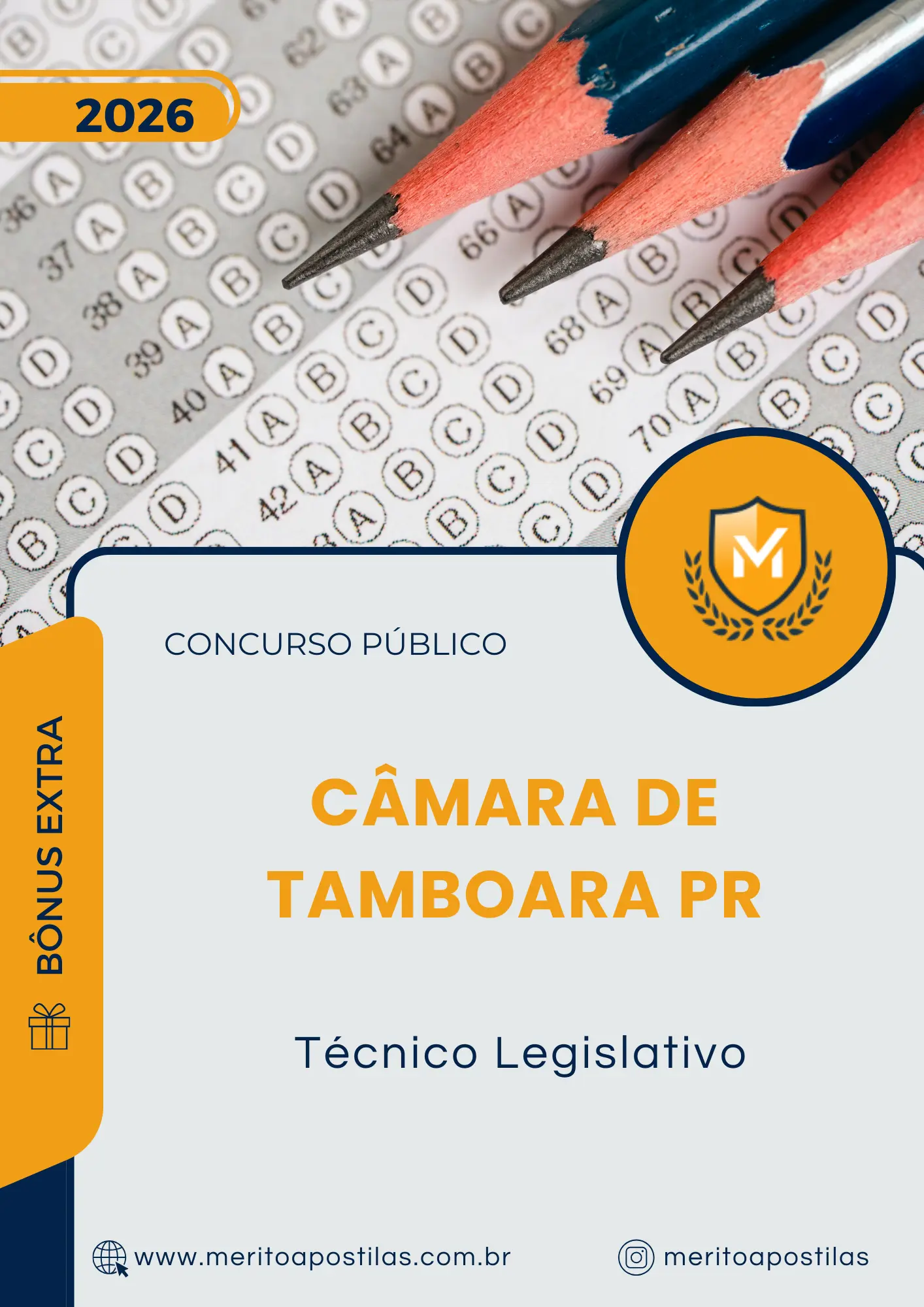 Apostila Técnico Legislativo Câmara de Tamboara PR 2026