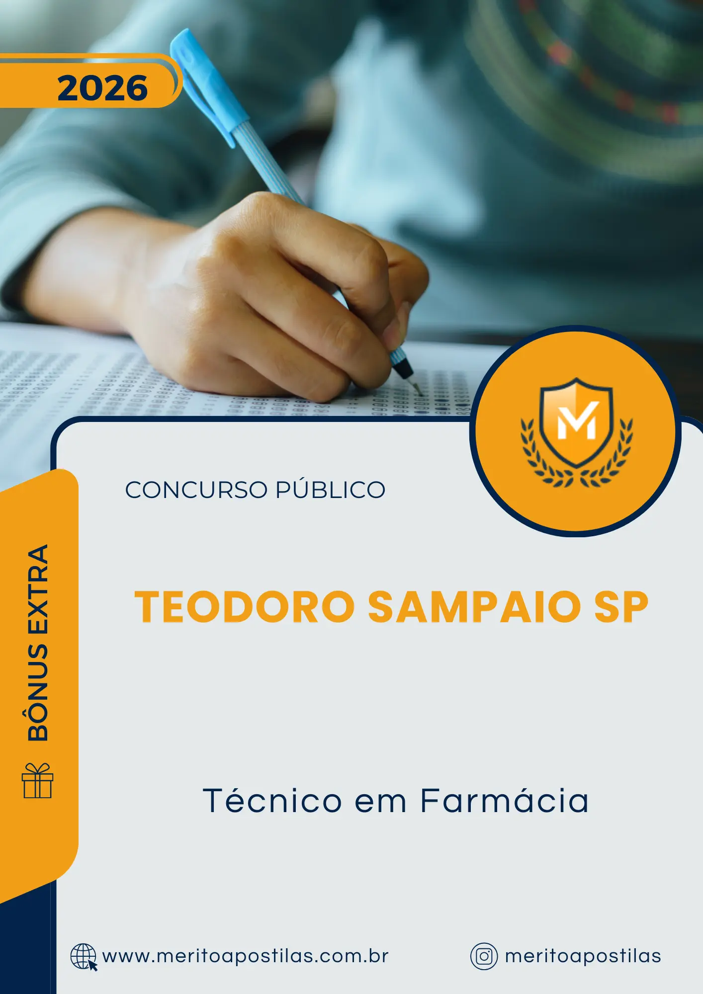 Apostila Técnico em Farmácia Prefeitura de Teodoro Sampaio SP 2026