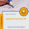 Apostila Técnico em Informática Prefeitura de Lençóis Paulista SP 2026