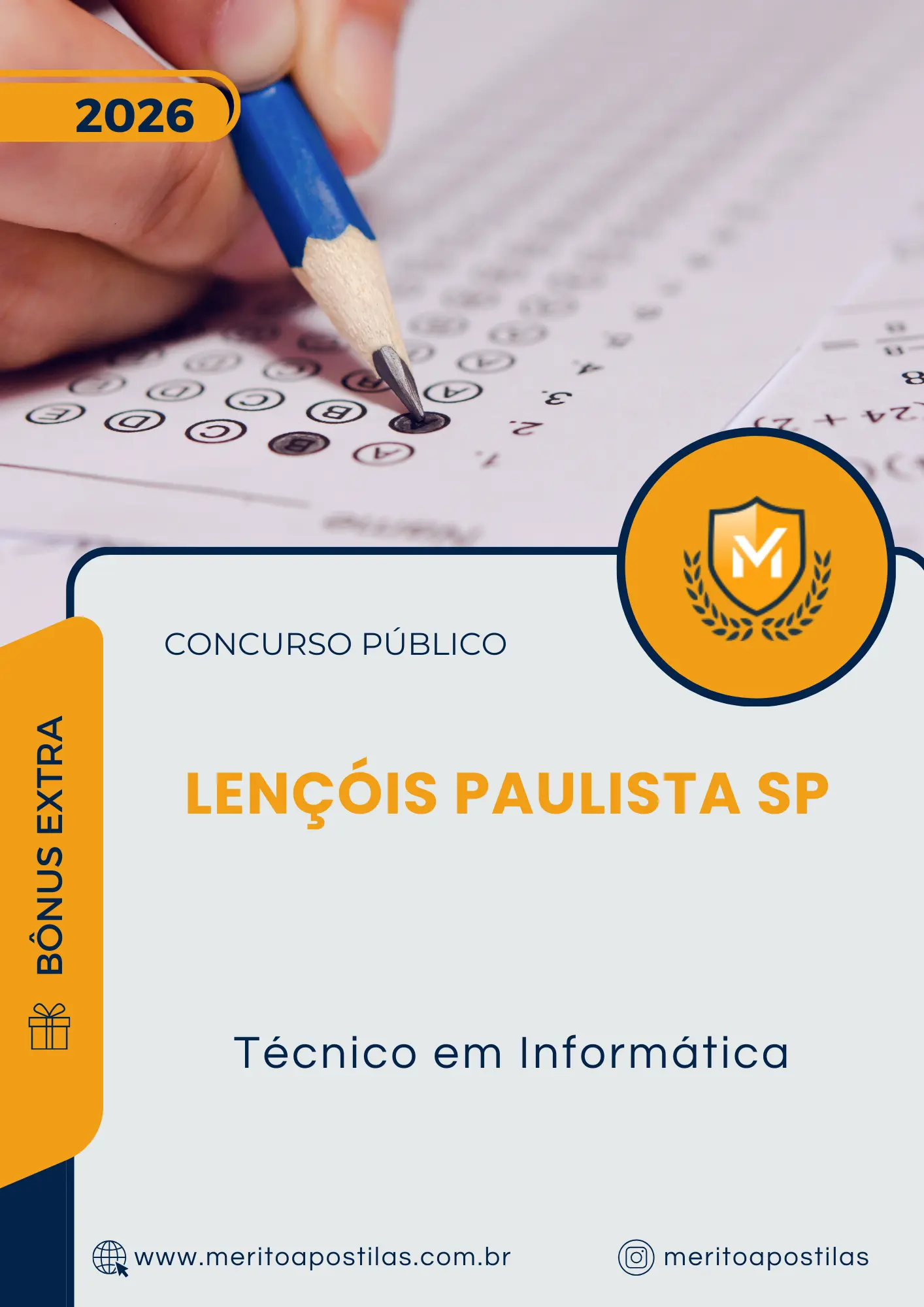 Apostila Técnico em Informática Prefeitura de Lençóis Paulista SP 2026