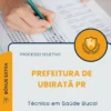 Apostila Técnico em Saúde Bucal Prefeitura de Ubiratã PR 2026
