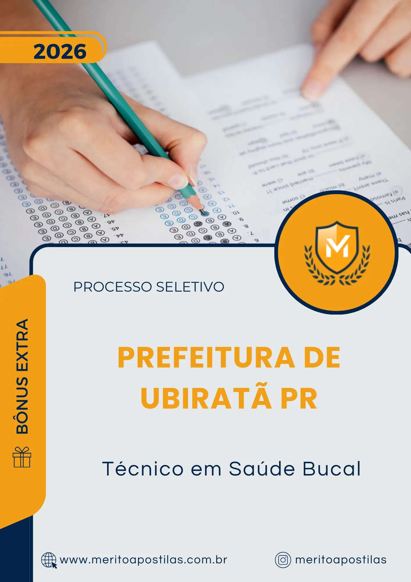 Apostila Técnico em Saúde Bucal Prefeitura de Ubiratã PR 2026