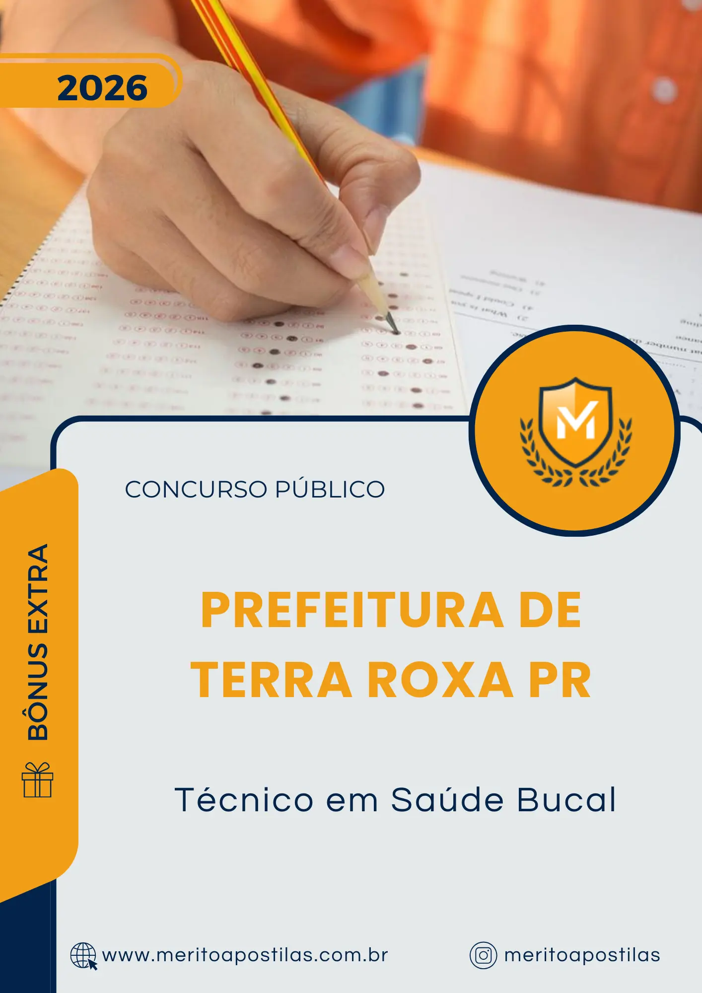 Apostila Técnico em Saúde Bucal Prefeitura de Terra Roxa PR 2026
